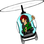 Helicopter 01 Clip Art