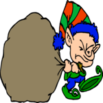 Elf with Sack