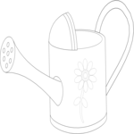 Watering Can 08 Clip Art