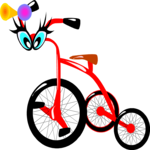 Tricycle 9 Clip Art