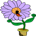 Flower Yawning
