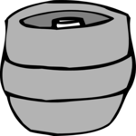Beer Keg 08 Clip Art