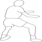 Athlete - Defense Clip Art
