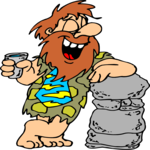 Caveman at Water Cooler 2