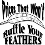 Ruffle Feathers Clip Art