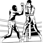 Boxing - Boxers 06 Clip Art