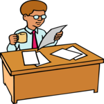 Man at Desk 04