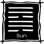 Ancient Asian - Sun 2 Clip Art