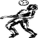 Soccer - Player 14 Clip Art