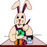 Bunny Painting Egg 9