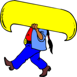 Carrying Canoe Clip Art