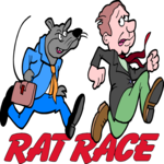 Rat Race Clip Art