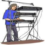 Keyboard Player 1