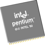 Pentium Chip Clip Art