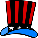 Uncle Sam's Hat 08 Clip Art