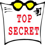 Letter - Top Secret Clip Art
