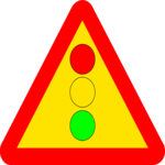 Traffic Light Ahead 3 Clip Art