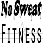 No Sweat Fitness Clip Art