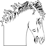 Horse Frame Clip Art
