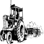 Tractor 05 Clip Art