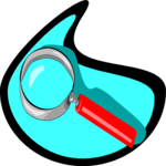 Magnifying Glass 1 Clip Art