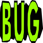 Bug - Title Clip Art