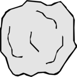 Asteroid 3 Clip Art