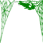 Spider Web Border Clip Art