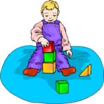Baby with Blocks