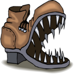 Boot with Teeth