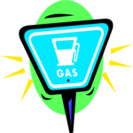 Gas Sign Clip Art