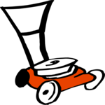 Lawnmower 07 Clip Art