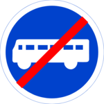 Buses Not Allowed