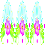 Flower Border 096