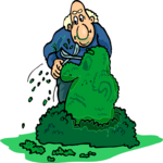 Trimming Hedge