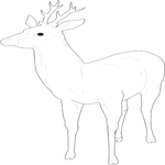 Deer 05 Clip Art