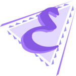 Triangular E Clip Art