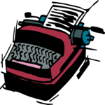 Typewriter 08 Clip Art