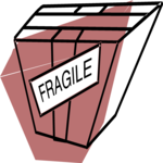 Box - Fragile 5 Clip Art