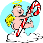 Cherub with Candy