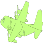 C130 Hercules Clip Art