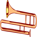 Trombone 6 Clip Art