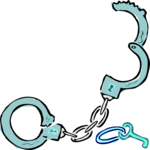Handcuffs & Key Clip Art