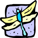 Dragonfly 6 Clip Art
