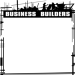 Business Builders Frame Clip Art