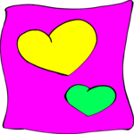 Box Hearts Clip Art