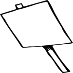 Blank Sign 02 Clip Art