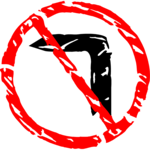 No Left Turn 2 Clip Art