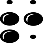 Braille- 6 Clip Art