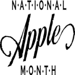 National Apple Month Clip Art